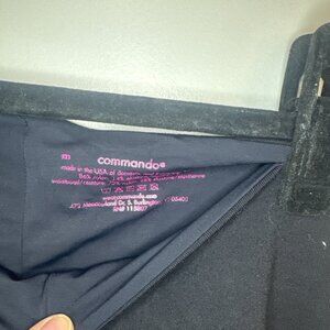 Commando Classic Black Leggings | High Rise | Size Medium